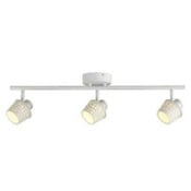 Wholesale - 3-HEAD WHITE LED DIRECTION RAIL TRACK LIGHT C/P 1, UPC: 899089002711